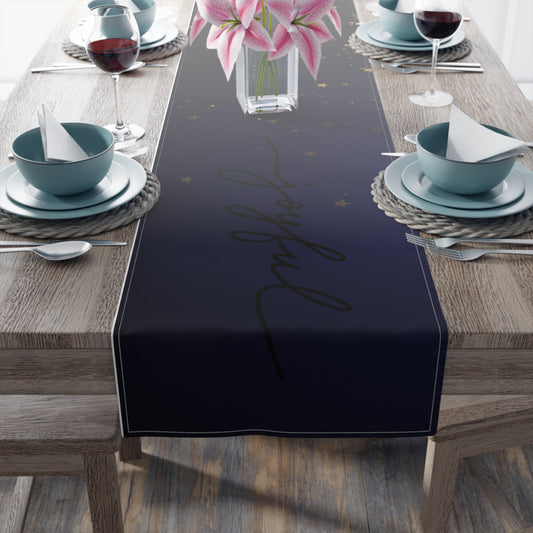 LCM23 Joyful Table Runner (Cotton, Poly)