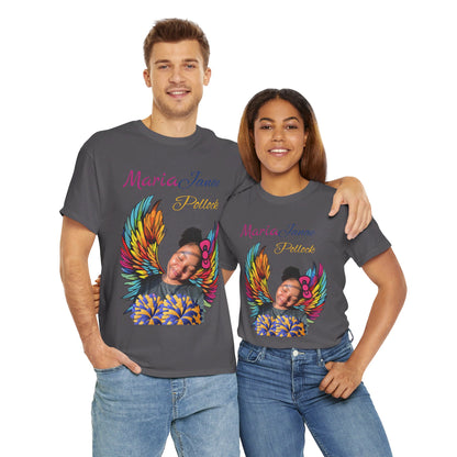 Big Brother  For my family in Honor of Maria Pollock Unisex Heavy Cotton Tee(back customizable for name)