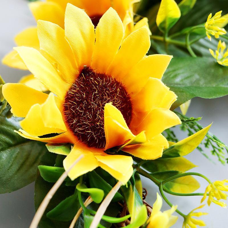 Sunflower Home Garland Door Decoration