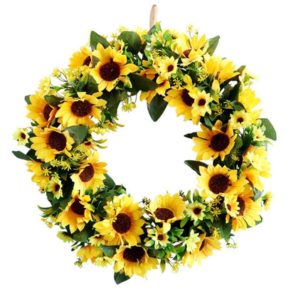 Sunflower Home Garland Door Decoration