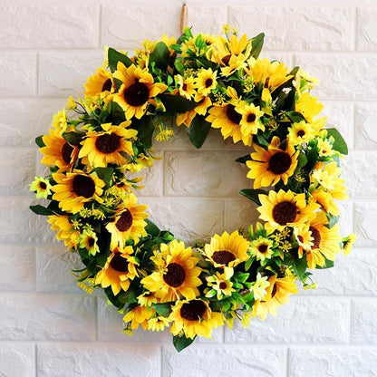 Sunflower Home Garland Door Decoration