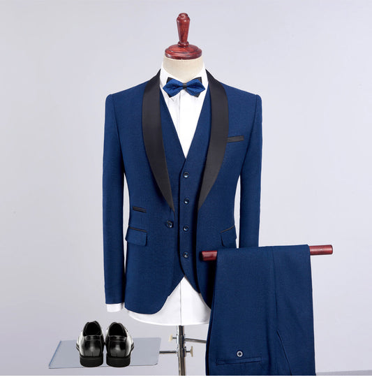 Slim Groom Wedding Suit