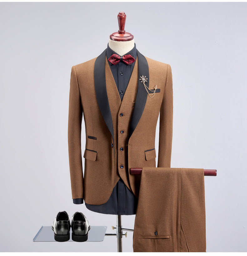 Slim Groom Wedding Suit