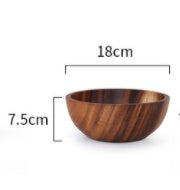 Acacia wooden bowl & tableware