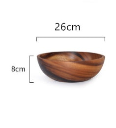 Acacia wooden bowl & tableware