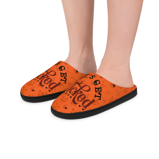 LCM23 Let's Get Wicked Halloween Men's Indoor Slippers