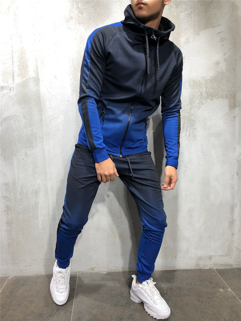 3d Running Hooded Sweater Set