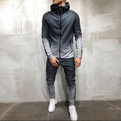 3d Running Hooded Sweater Set