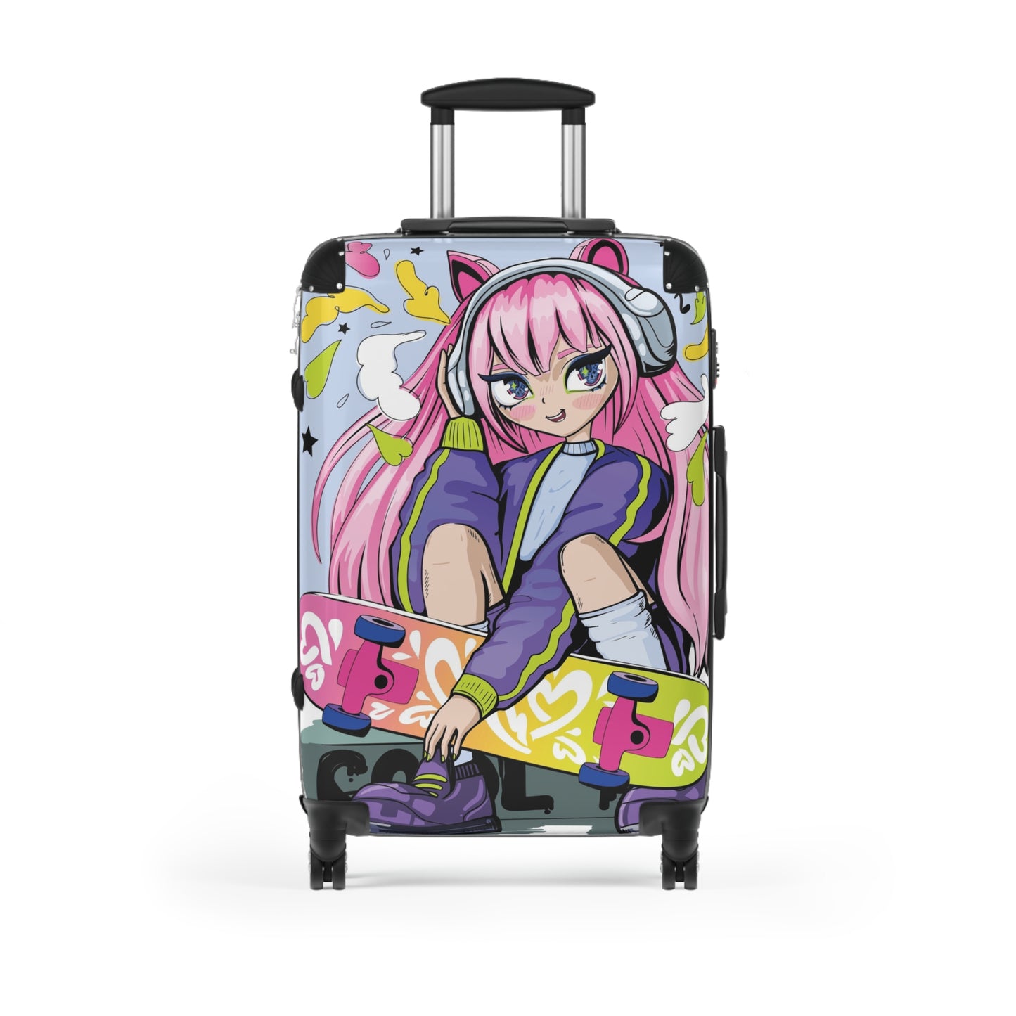 LCM23 Skater Anime Girl Suitcase