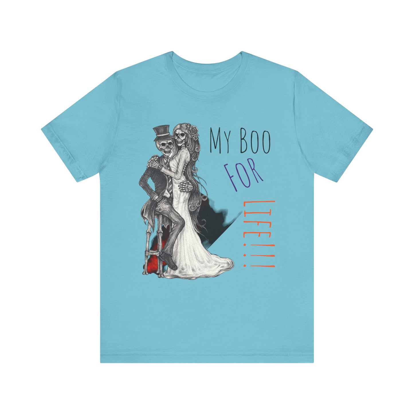 LCM23 My Boo For Life Halloween Unisex Jersey Short Sleeve Tee