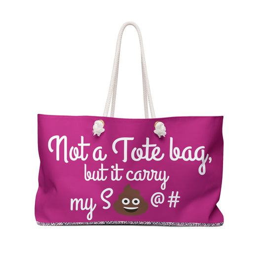 Hot Pink Weekender Bag - LCM23 Design