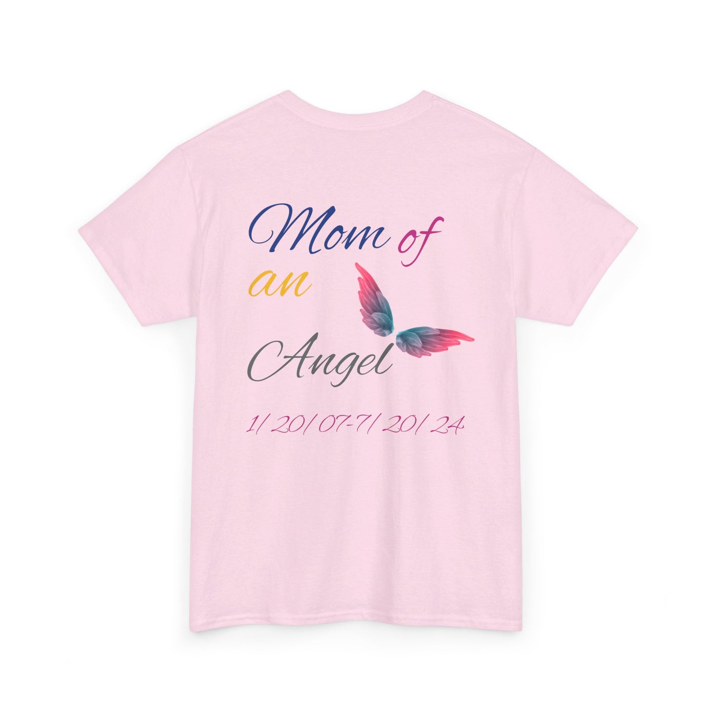 For my family in Honor of Maria Pollock Unisex Heavy Cotton Tee(back customizable for name)