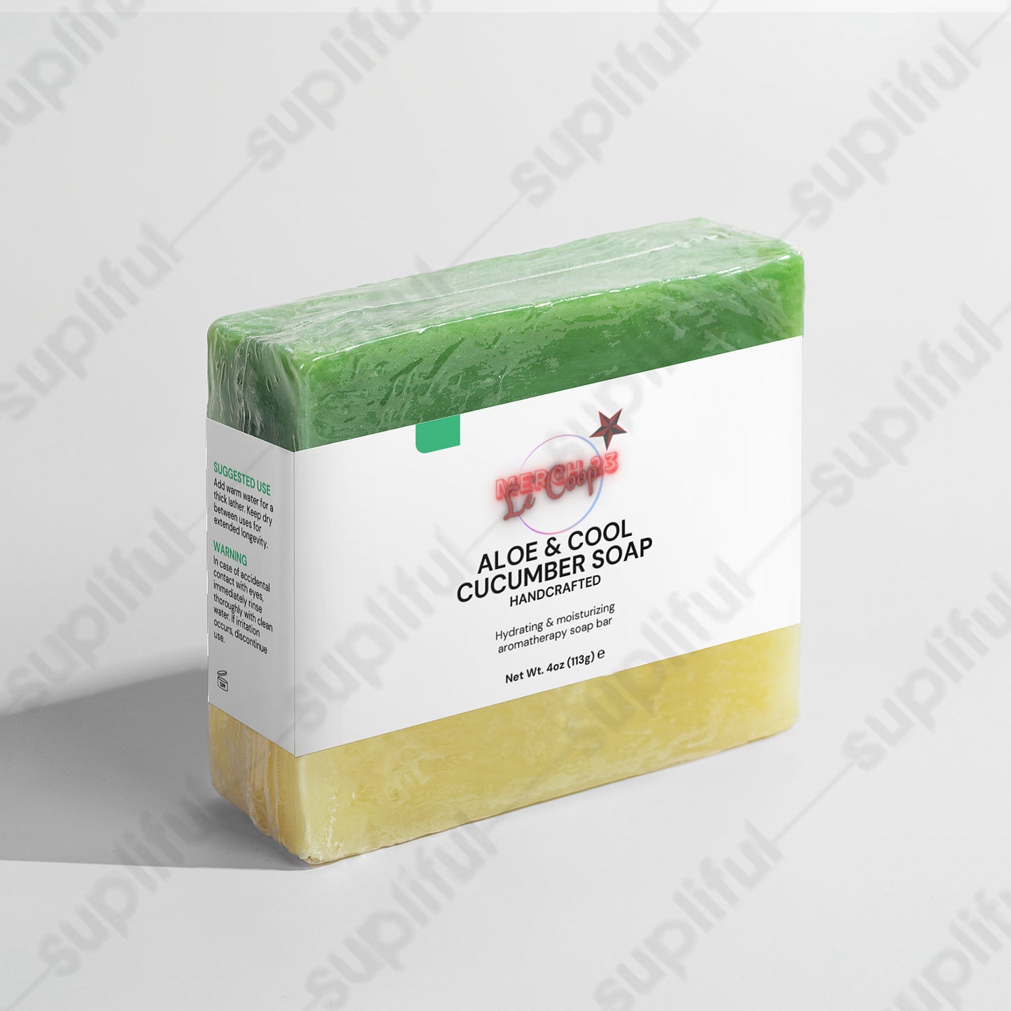 LCM23 Aloe & Cool Cucumber Soap