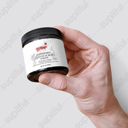 LCM23 Peppermint Coffee Scrub