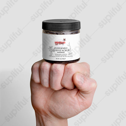 LCM23 Peppermint Coffee Scrub