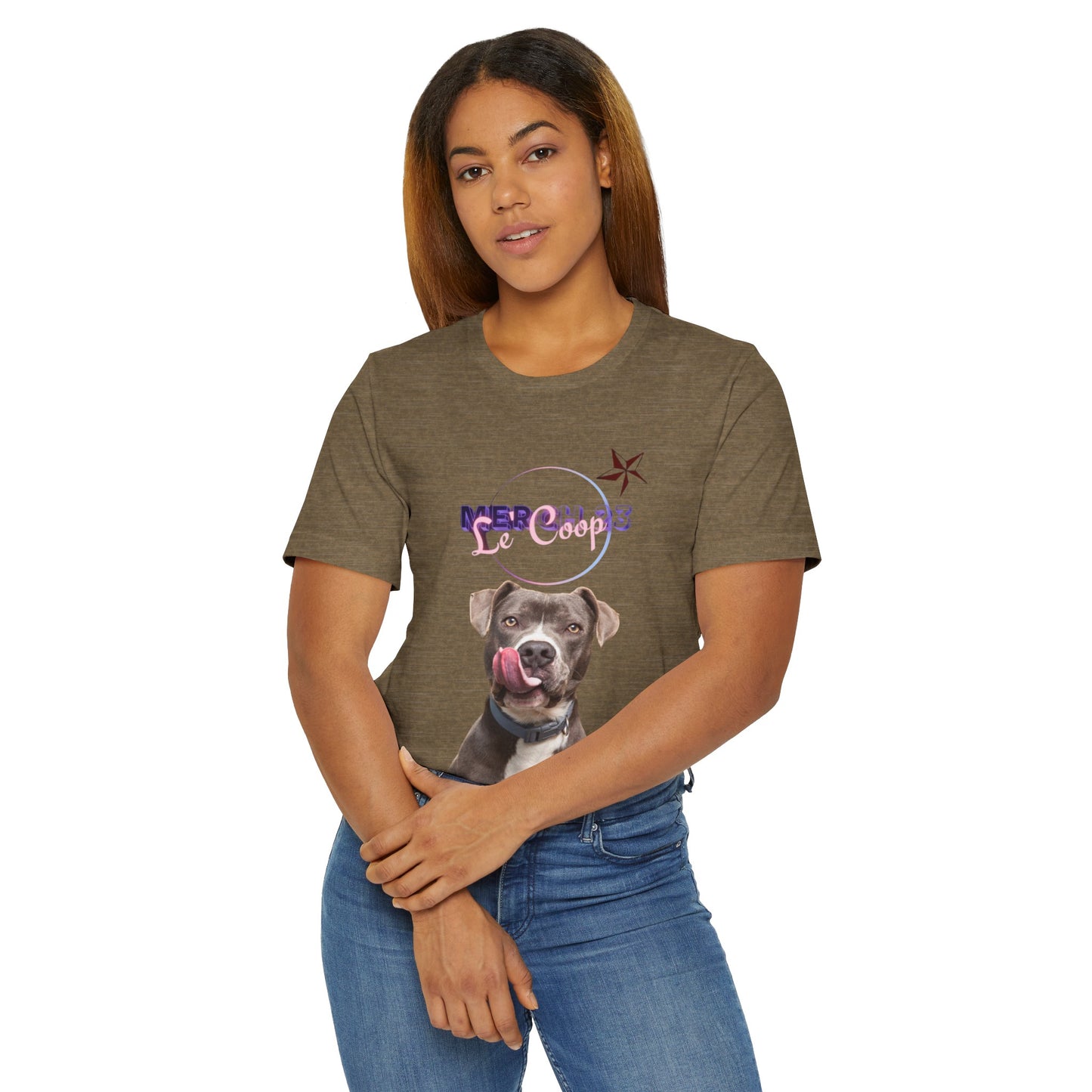 Le' Coop Merch 23 Smoke Dog Unisex Jersey T-Shirt