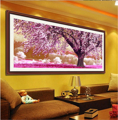 Cross Living Room Forest Landscape Painting