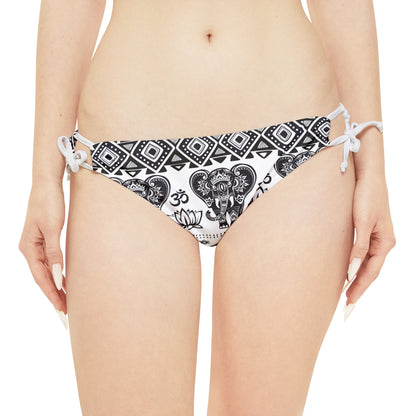 LCM23 African Elephant Print Strappy Bikini Set (AOP)