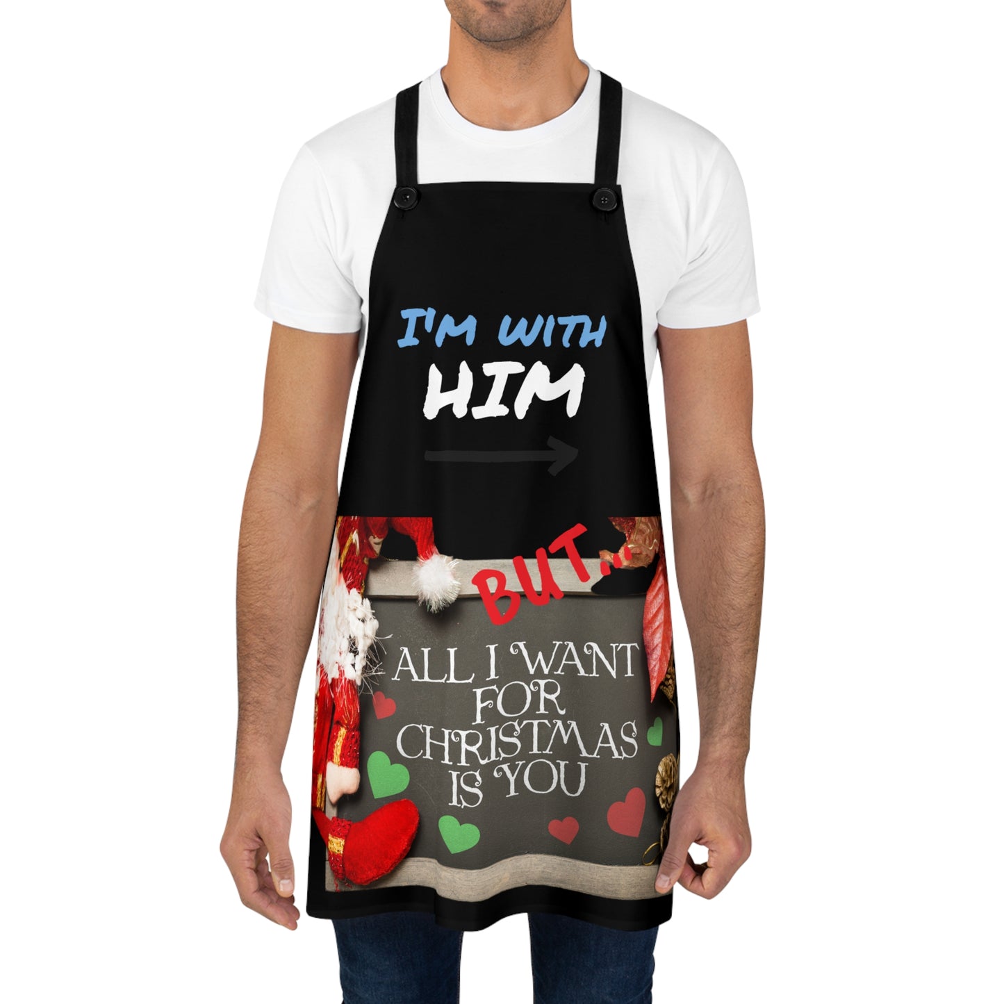 All I Want For XMAS Apron (AOP)