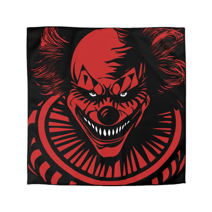 LCM23 Scary Clown Halloween Microfiber Duvet Cover