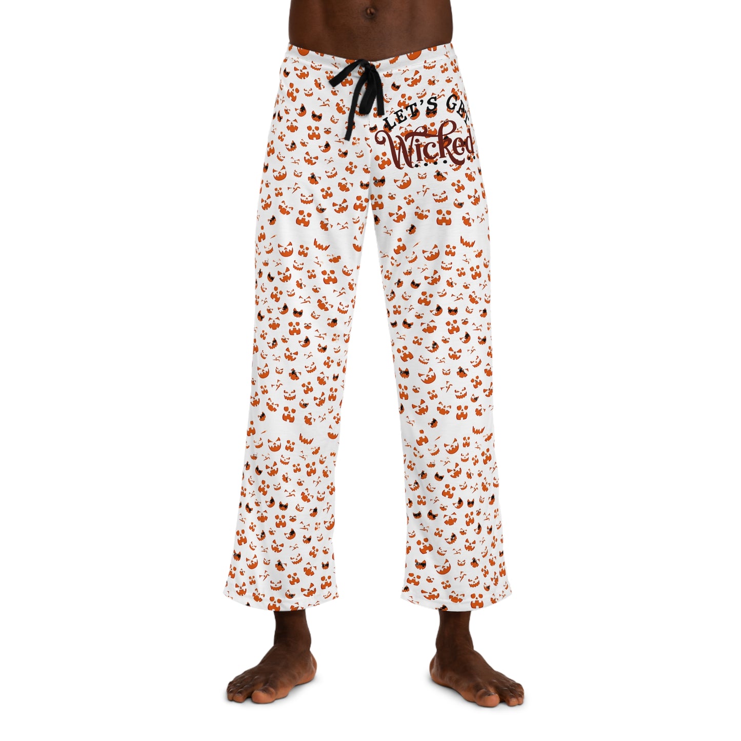 LCM23 Let's Get Wicked Halloween Men's Pajama Pants (AOP)