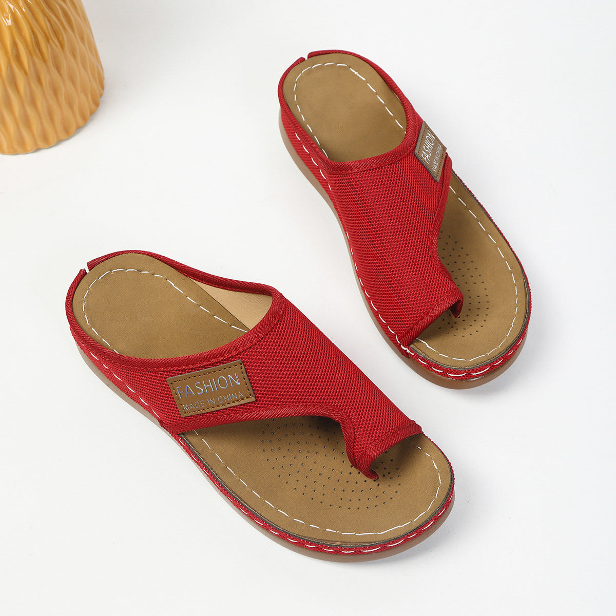 Breathable Clip Toe Sandals For Women