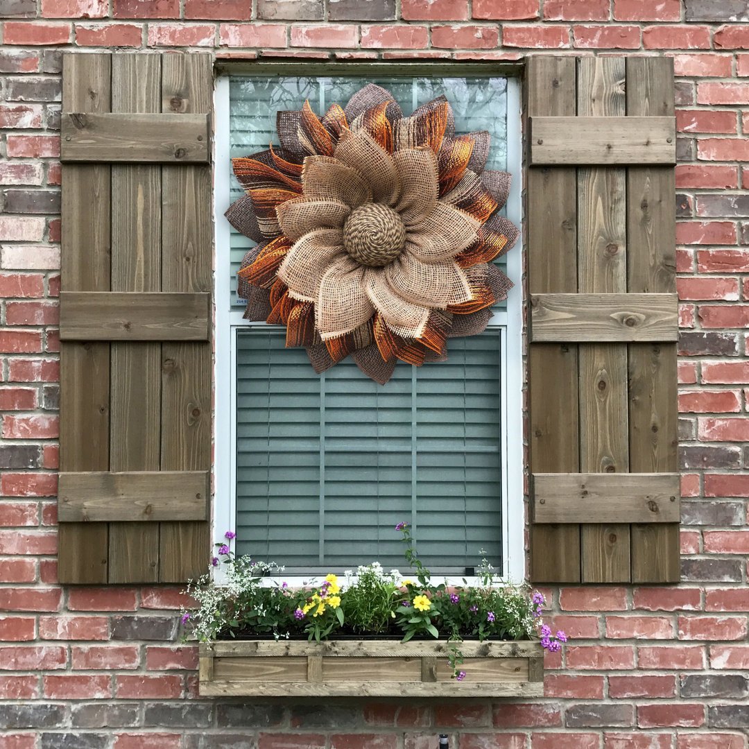 Autumn Eucalyptus Colorful Pumpkin Garland