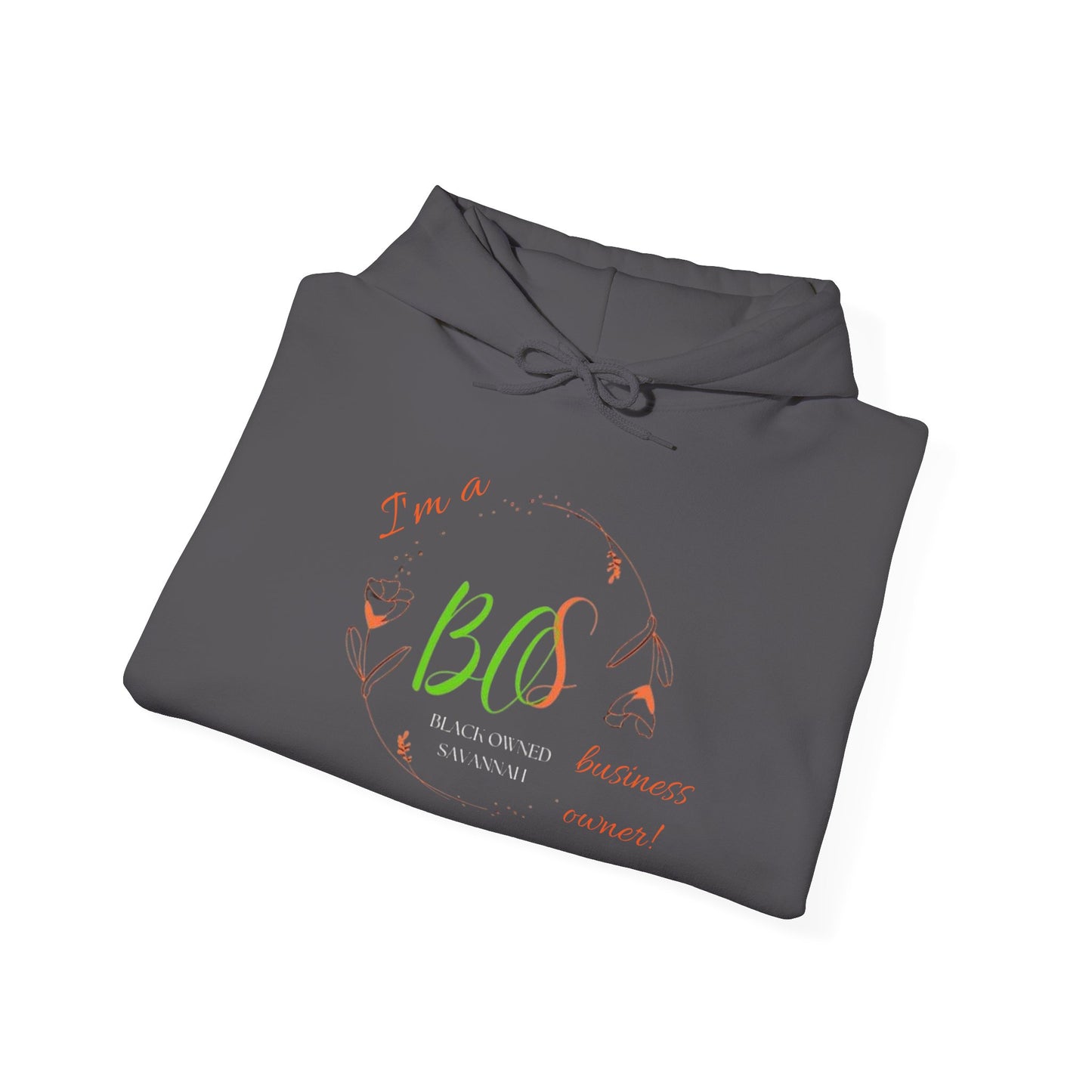 Black Owned Savannah "BOS" Unisex Heavy Blend™ Hooded Sweatshirt