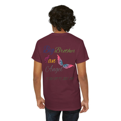 Big Brother  For my family in Honor of Maria Pollock Unisex Heavy Cotton Tee(back customizable for name)