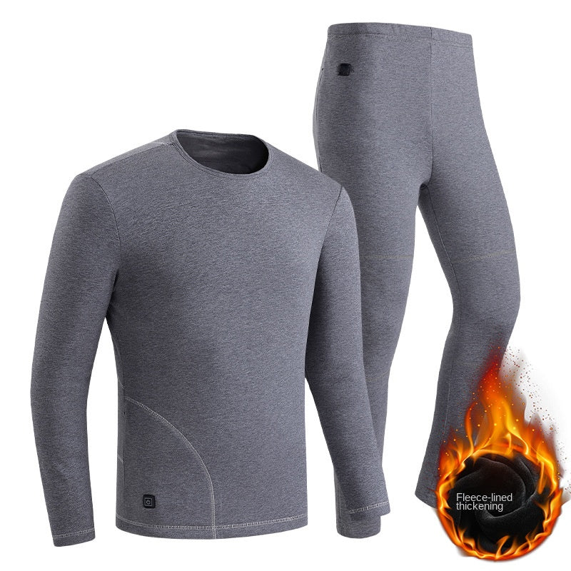 Intelligent heating suit USB constant temperature safe men's and women's electric heating set