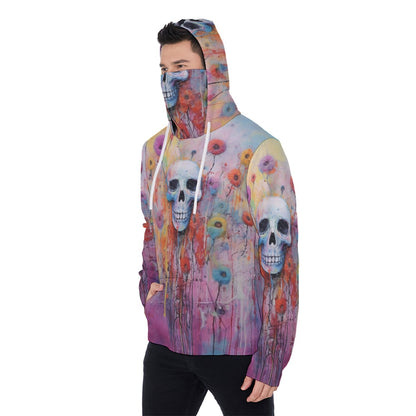 LCM23 Cinco De Mi Ser All-Over Print Men's Pullover Hoodie With Mask