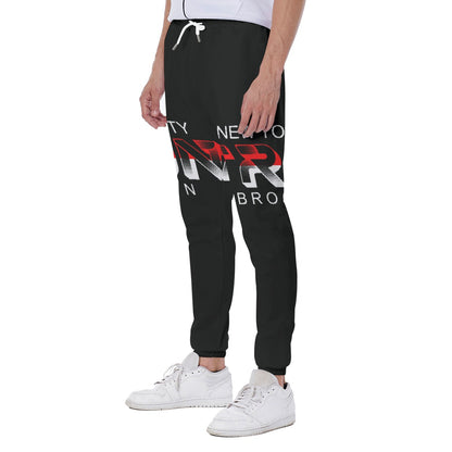 LCM23 Tron Brooklyn NY All-Over Print Men's Closed Bottom Light Weight Jogger