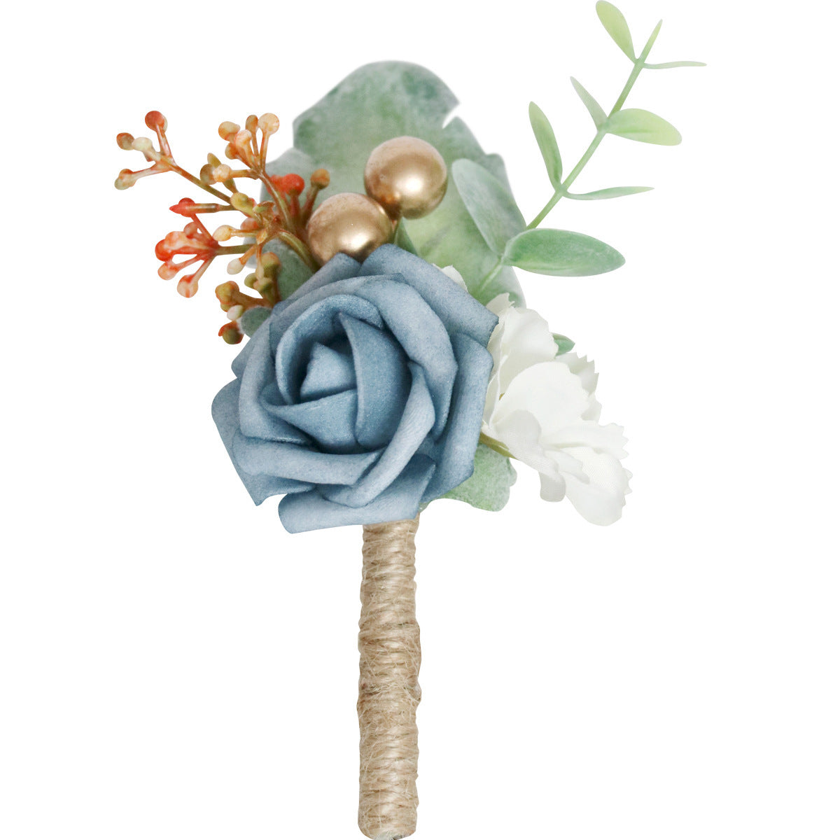 European Style Mori Style Wedding Groom Corsage