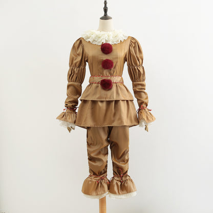 Pennywise Cosplay Halloween Costume Clown Pennywise