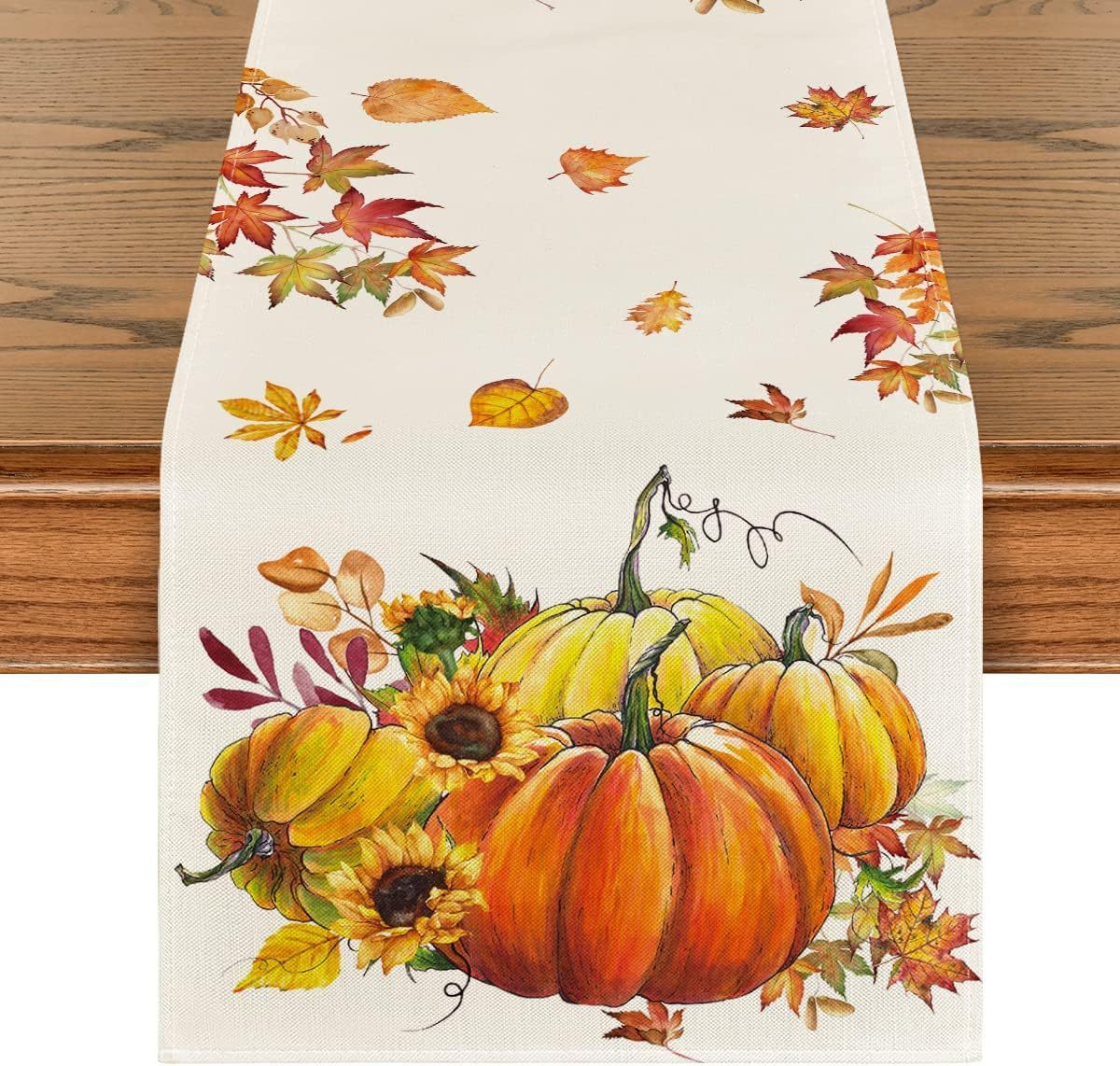 Autumn Thanksgiving Atmosphere Decorative Table Cloth