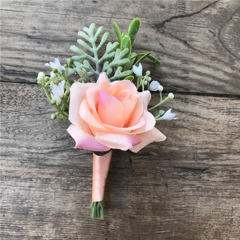 Bride And Groom Corsage