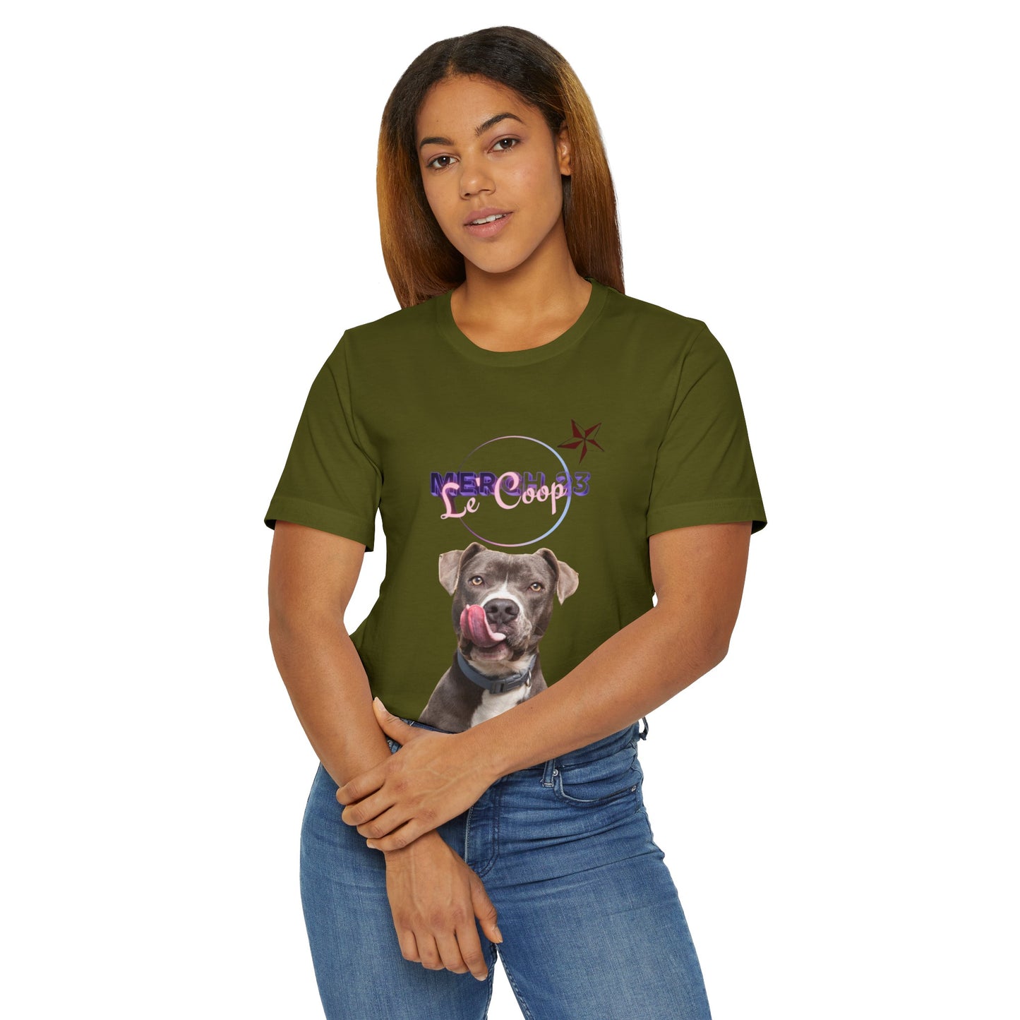 Le' Coop Merch 23 Smoke Dog Unisex Jersey T-Shirt