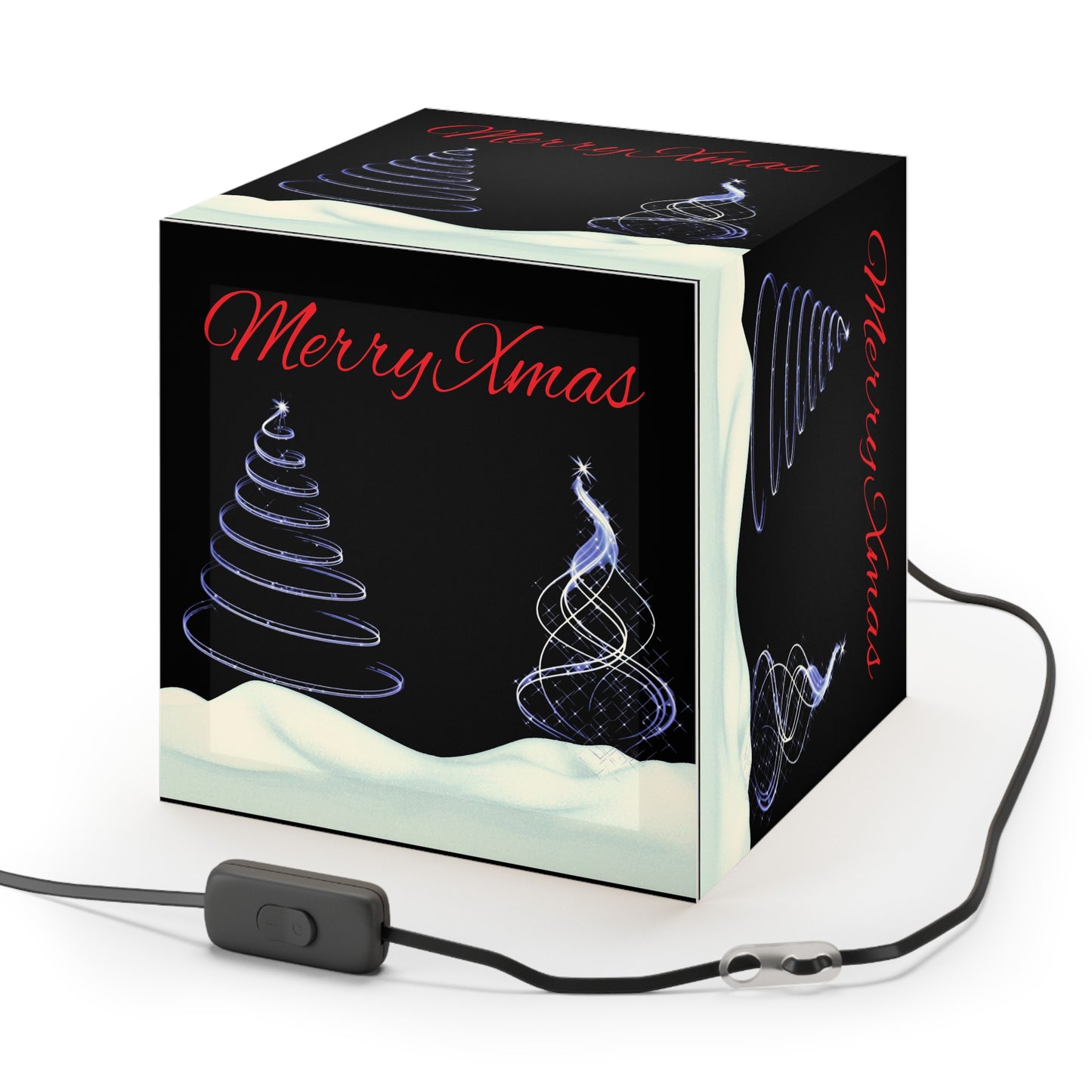 LCM23 Merry Xmas Light Cube Lamp