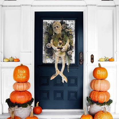 Mummy Halloween Garland Door Decoration