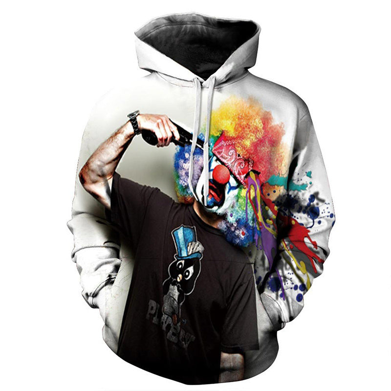 Clown 3D printed hoodie