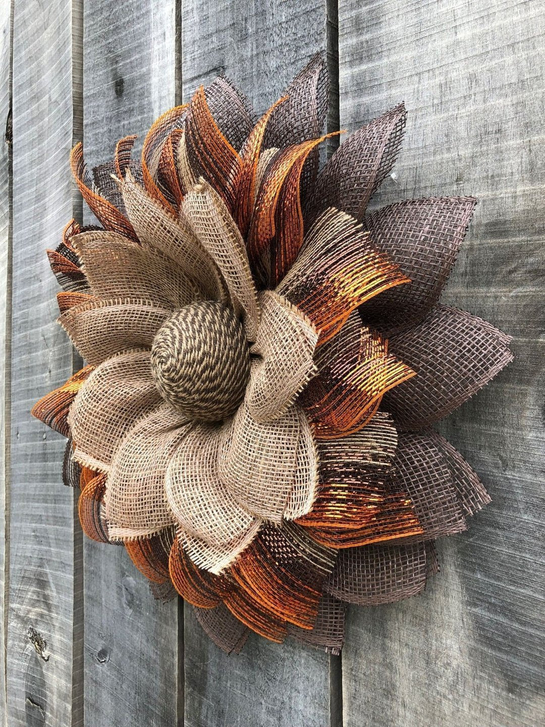 Autumn Eucalyptus Colorful Pumpkin Garland