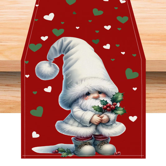 Christmas Dwarf Printed Xmas Runner