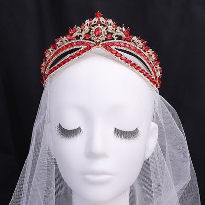 Bridal Rhinestone Wedding Style Crown Accessories