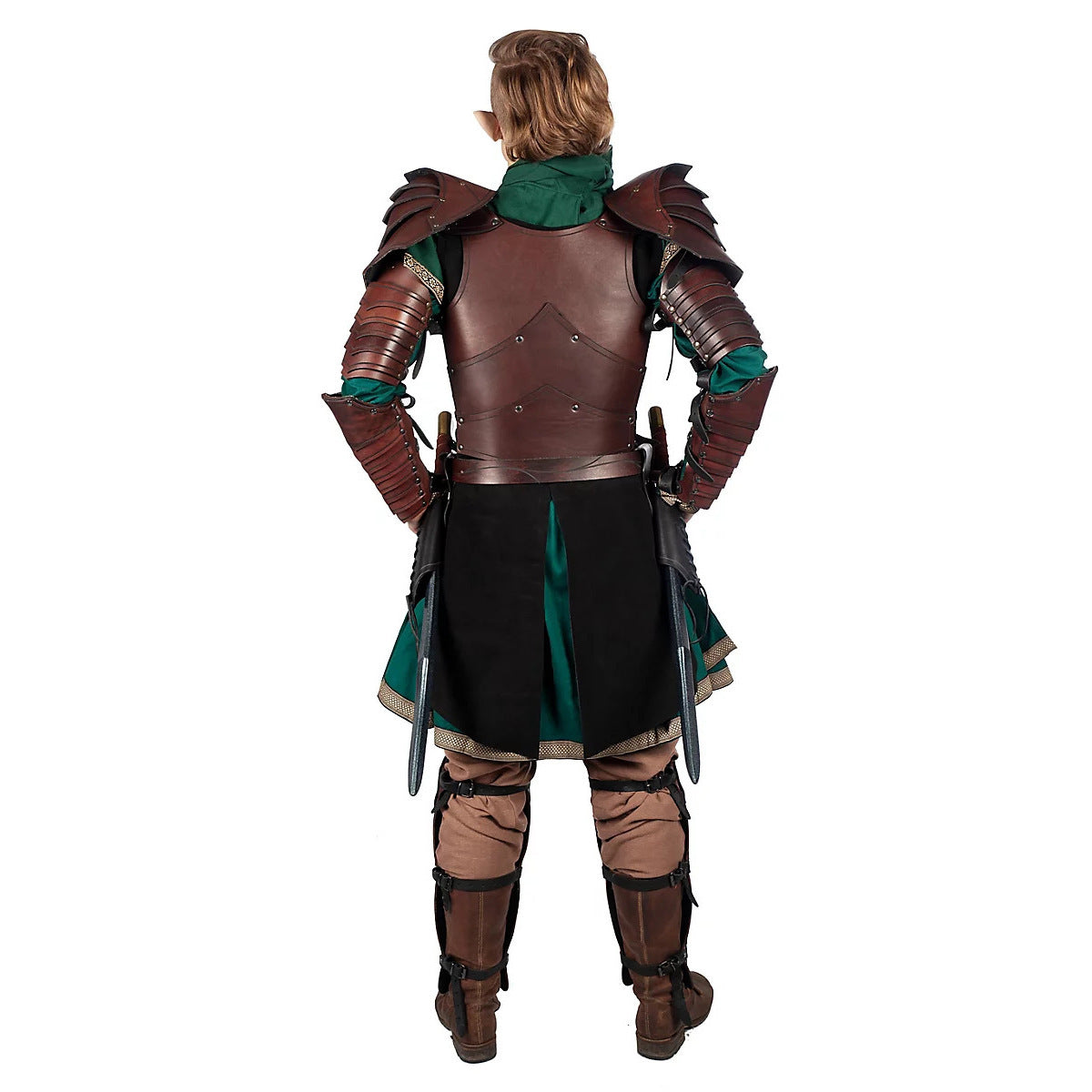 Retro Medieval Renaissance COSPLAY Leather Armor Elf Warrior Costumes