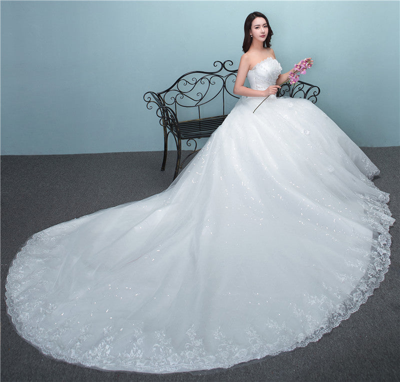 Aliexpress wedding bride wedding dress