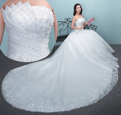 Aliexpress wedding bride wedding dress