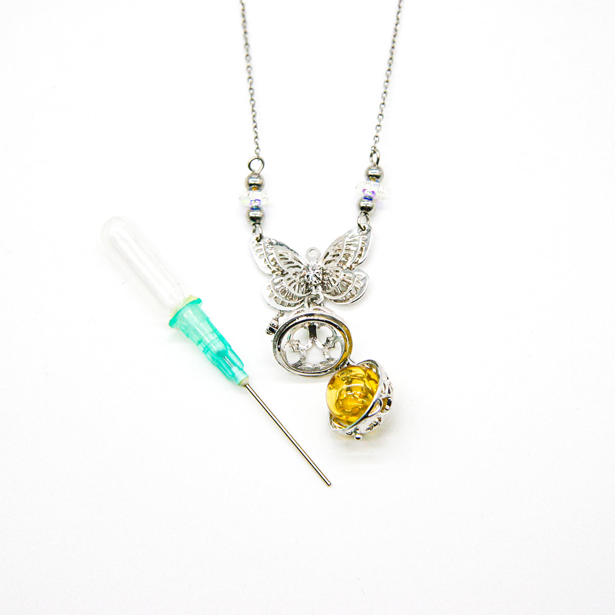 Butterfly Aroma Necklace | Energy & Healing | Diffusing on the go