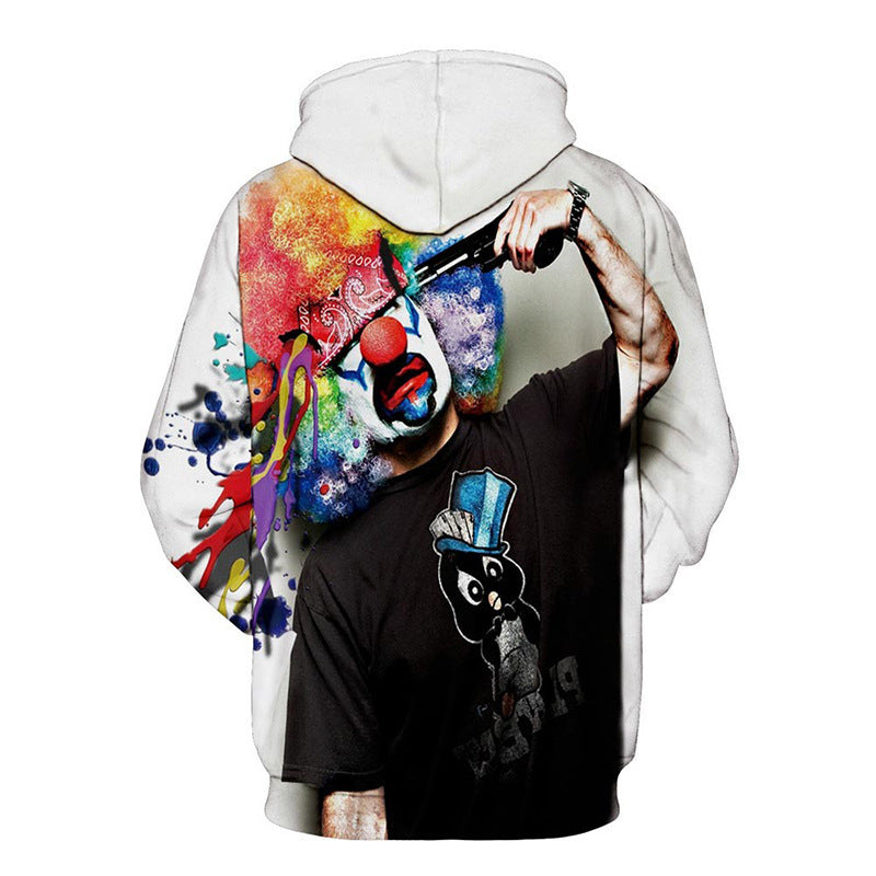 Clown 3D printed hoodie