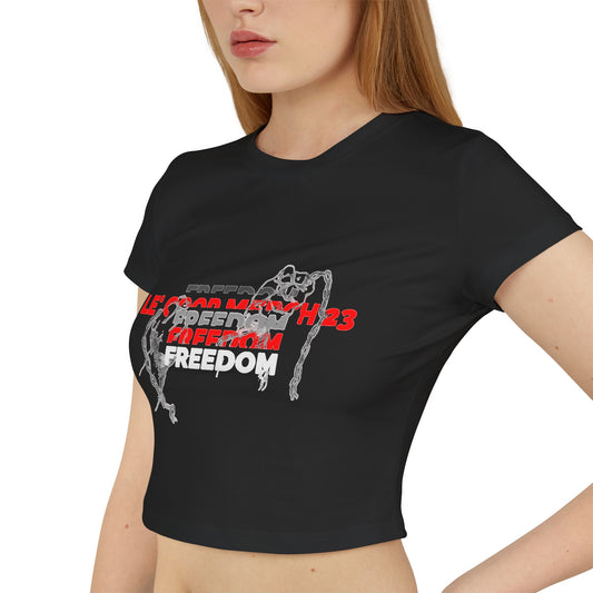 LCM23 Freedom Women's Baby Tee