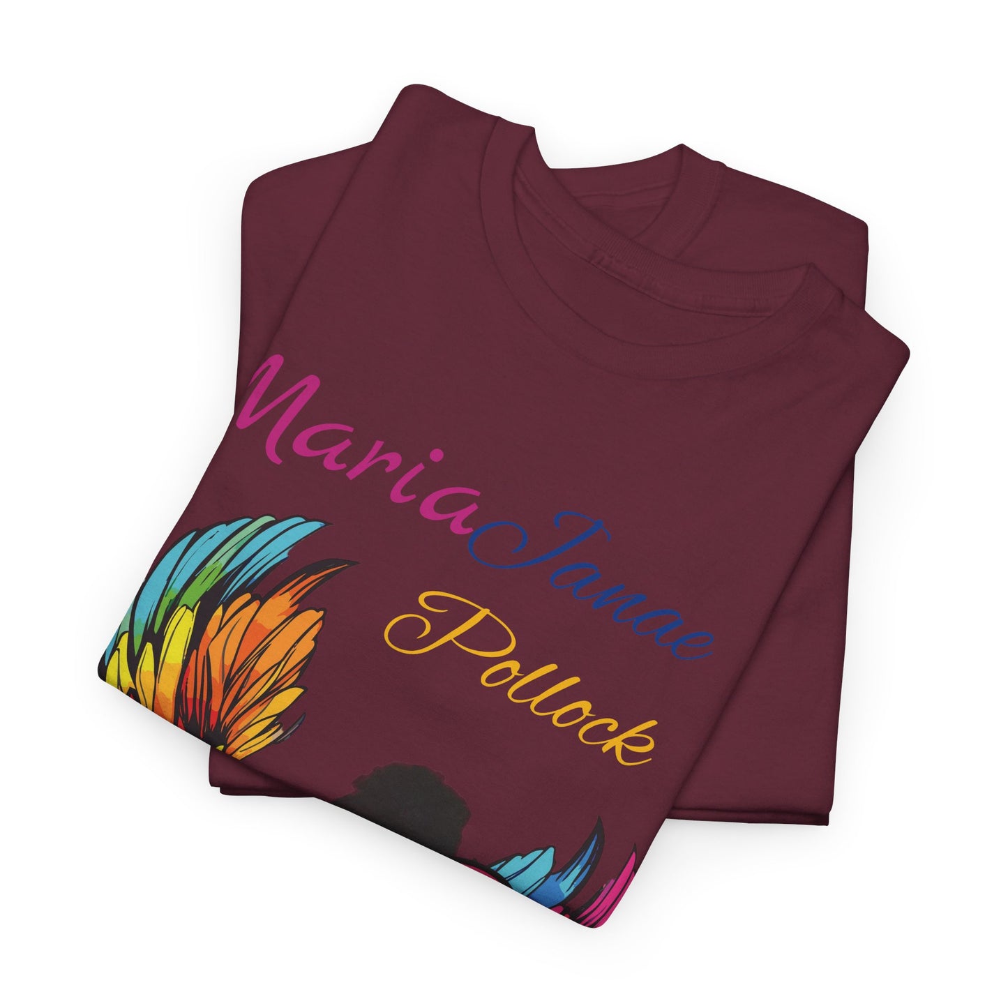 Big Brother  For my family in Honor of Maria Pollock Unisex Heavy Cotton Tee(back customizable for name)